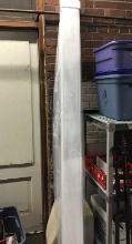 Group of 2 Vinyl Outdoor Post/Column Covers with Caps; adjustable (NEW)
