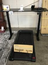 Brand new two-piece office TR1200B treadmill & desk