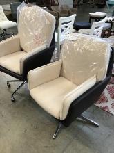 Brand new pair of adustable luxury office chairs