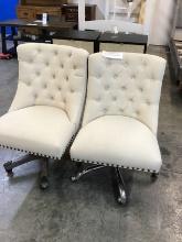Group of 2 brand new adjustable office chairs