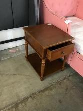 Brand new one drawer end table