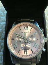 Group of 5 NEW Designer AKRIBOS Men's Watches in original boxes
