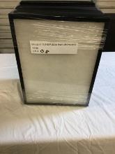 Group of 10 NEW Glass Front Showcases-large
