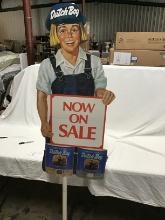 Rare, New, old stock Dutch Boy Paint Retail Display