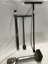 4 pc. Commercial tool group