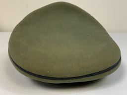 WWII GERMAN ARMY DOCTOR MEDICAL OFFICER'S VISOR HAT CAP