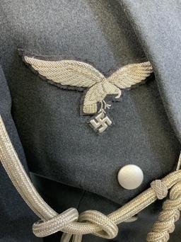 GERMANY THIRD REICH NAMED LUFTWAFFE EVENING GALA DRESS TUNIC AND VEST