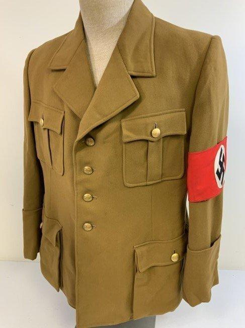 GERMANY THIRD REICH NSDAP NAZI PARTY LEADER BROWN UNIFORM TUNIC