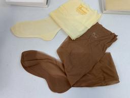 UNITED STATES WWII ERA AMERICAN FEMALE UNIFORM NYLON STOCKINGS 2 PAIRS