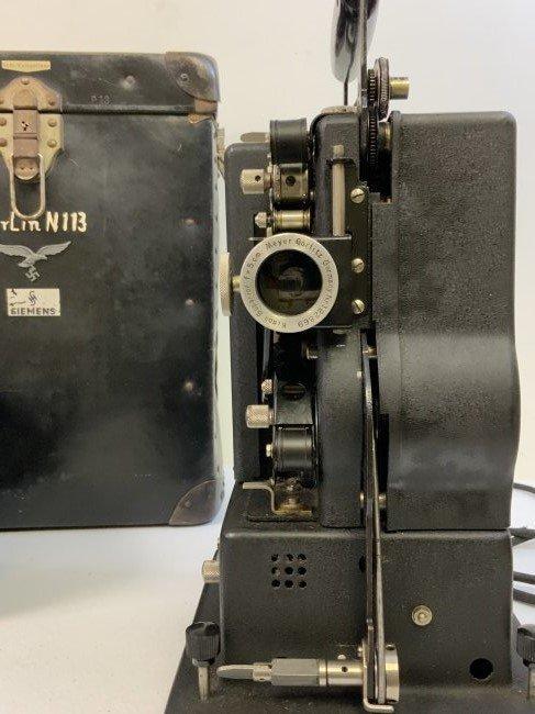 WWII GERMANY SIEMENS 16 MM FILM MOVIE PROJECTOR LUFTWAFFE USED BERLIN MARKED