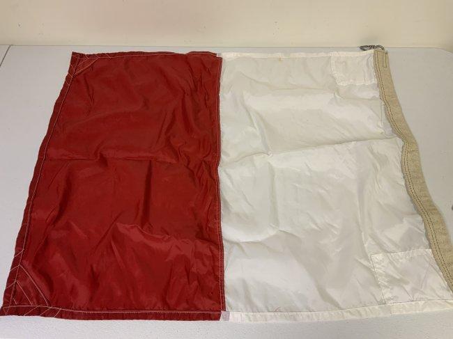 VINTAGE GERMAN NAVY SIGNAL FLAG