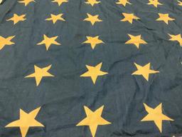 USA VINTAGE WWII ERA 48 STAR AMERICAN FLAG