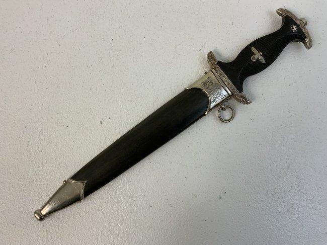 THIRD REICH GERMANY M33 SS DAGGER EICKHORN HIMMLER INSCRIBED