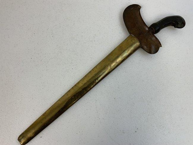 ANTIQUE JAVA INDONESIAN KERIS SHORT SWORD DAGGER