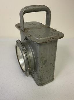 WWII US NAVY SHIP LANTERN LAMP 1940'S