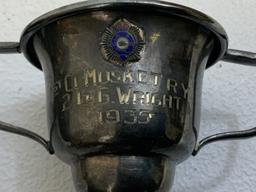 1937 CANADA MILITARY SHOOTING TROPHIES NAMED CANADIAN