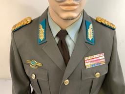 EAST GERMANY DDR LUFTWAFFE GENERAL COMPLETE DRESS UNIFORM