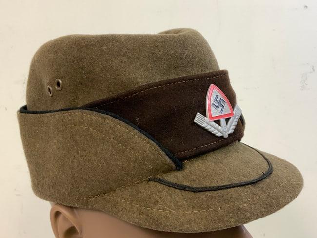 GERMANY THIRD REICH RAD LABOR SERVICE EM/NCO ROBIN HOOD STYLE HAT