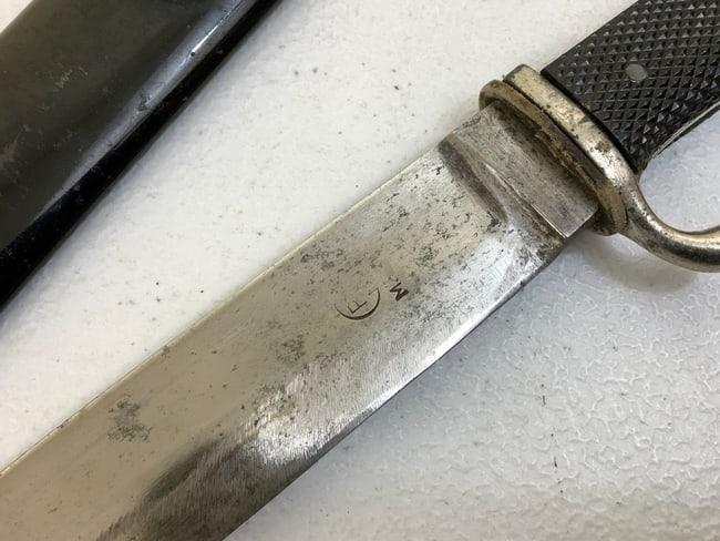 GERMANY THIRD REICH HITLER YOUTH KNIFE WITH RZM STAMP