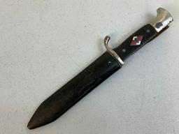 GERMANY THIRD REICH HITLER YOUTH KNIFE WITH RZM STAMP