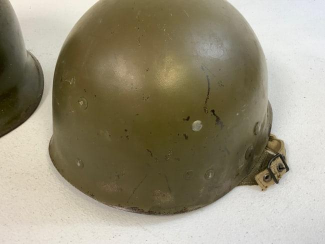 WWII US ARMY 82nd AIRBORNE DIVISION M1C PARATROOPER  HELMET WITH LINER