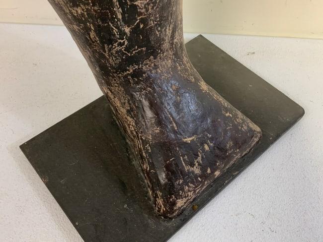 LARGE ANTIQUE EGYPTIAN ANUBIS WALL NICHE STATUE