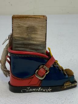AUSRIA TIROL INSBRUCK MOUNTAIN BOOT MATCH HOLDER