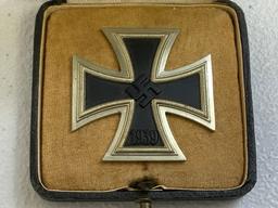 WWII GERMAN 1939 IRON CROSS 1ST CLASS BOXED