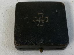 WWII GERMAN 1939 IRON CROSS 1ST CLASS BOXED