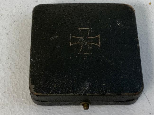 WWII GERMAN 1939 IRON CROSS 1ST CLASS BOXED