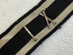 WWII GERMAN CLASP TO THE 1939 IRON CROSS WITH RIBBON