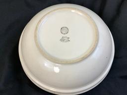 GERMANY THIRD REICH LARGE PORCELAIN SERVING BOWL DAF GERMAN LABOR FRONT MARKED