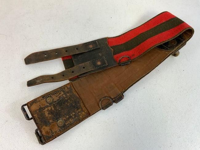 GERMANY THIRD REICH Feuerschutzepolizei FIREFIGHTERS SERVICE BELT