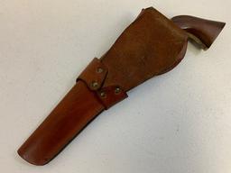 COLT 1851 NAVY PERCUSSION REVOLVER BY F. LLIPIETTA ITALIAN REPRODUCTION WITH HOLSTER