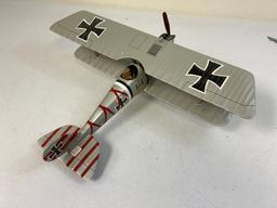 WWI GERMAN PLANE LARGE DISPLAY MODEL