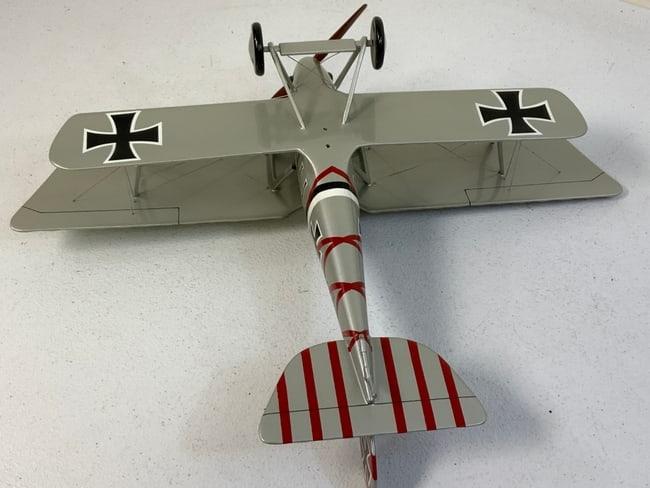 WWI GERMAN PLANE LARGE DISPLAY MODEL
