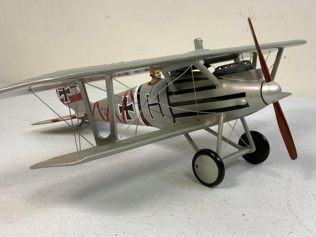 WWI GERMAN PLANE LARGE DISPLAY MODEL