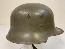 THIRD REICH GERMANY TeNo FIRST PATTERN STEEL HELMET