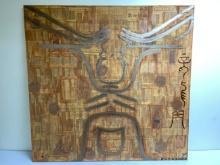 MONGOLIA LARGE ARTWORK GATE OF HEVEN SEAL SCRIPT BY RIGZIN LHUNDUB
