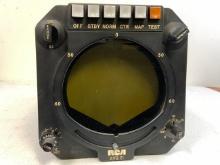 VINTAGE AICRAFT WEATHER RADAR RCA AVQ 21
