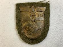 WWII GERMAN ARMY / WAFFEN SS KRIM CAMPAIGH ARM SHIELD