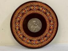 UKRAINE VINTAGE UKRAINIAN GUTSUL DECORATED ICON