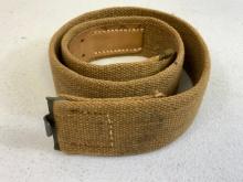 GERMANY THIRD REICH AFRIKA KORPS WEHRMACHT TROPICAL WEB BELT