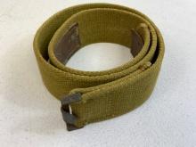 GERMANY THIRD REICH AFRIKA KORPS WEHRMACHT TROPICAL WEB BELT
