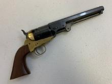 COLT 1851 NAVY PERCUSSION REVOLVER BY F. LLIPIETTA ITALIAN REPRODUCTION WITH HOLSTER