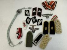 WWII GERMAN LOT OF REPRODUCTION INSIGNIA