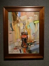 Anastasiya Kimachenko Coca-Cola Impressionist Oil Painting