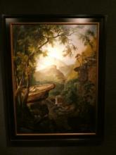 Harvey Forest Scene Oil Painting