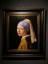 Vemeer Copy Girl w/ Pearl Earing Oil Painting