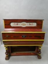 Antique Vicente Llinares Spanish Faventia Barrel Organ Hurdy Gurdy